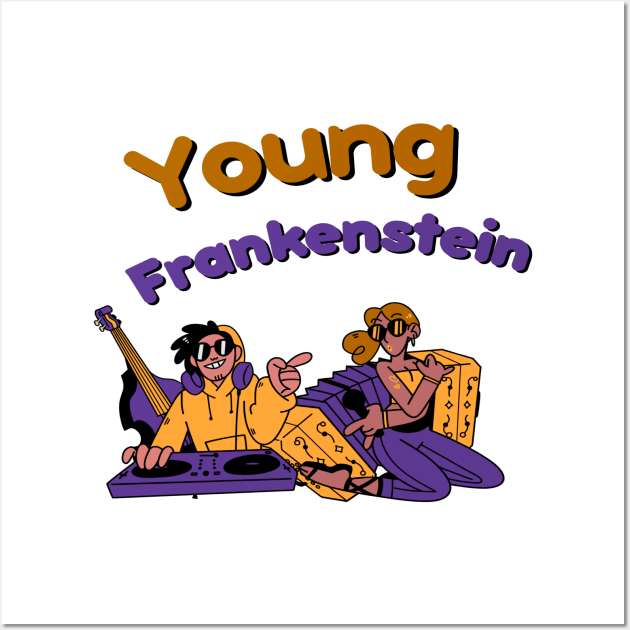 Young frankenstein - Best Vintage 90s Wall Art by 2 putt duds